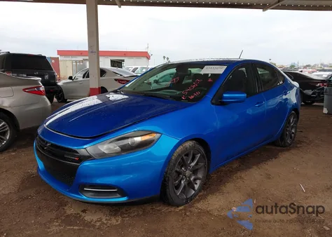 2016 Dodge Dart Se из США, поврежденный, VIN 1C3CDFAA5GD540608